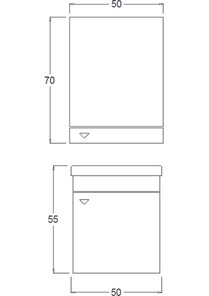 Loft Banyo Dolabı 50 cm fırsatları