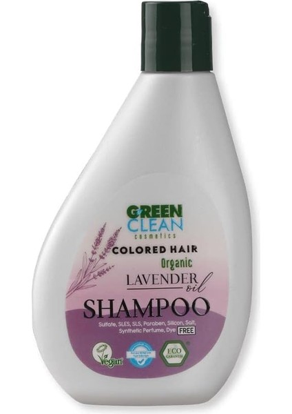 U Green Clean Şampuan Boyalı Saçlar Lavanta 275 ml