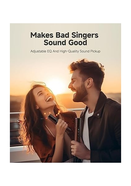 Yetişkinler Için 2024 Akıllı Karaoke Makinesi - Şarkı Sözü Ekranı, 64GB Karaoke Tablet, 2 Kablosuz Mikrofon, Profesyonel Karaoke Sistemi, 600W Tepe Gücü, 4 Dj Işık, Her Durum Için Karaoke fırsatları