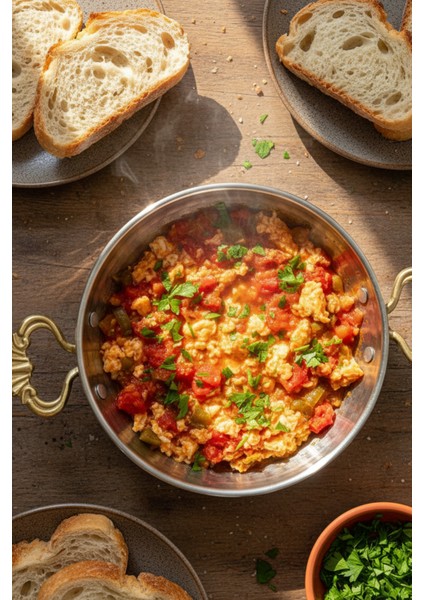 Otantik 3'lü Çelik Omlet Set fiyatları