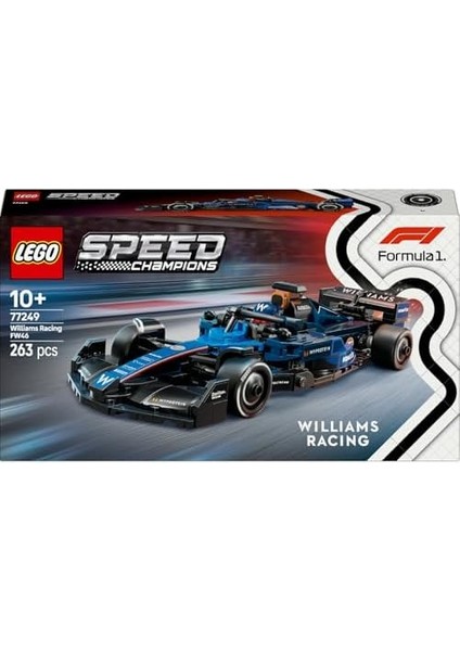 Speed Williams FW46 F1 Yarış Arabası 77249 – 10 Yaş ve Üzeri Kız ve Erkek Çocukları ile Yetişkin Motorseverler Için Sürücü Minifigürü Içeren Yapım ve Sergileme Seti (263 Parça) fiyatları