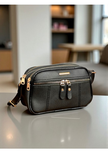 Kadın Lüx Çok Gözlü Askılı Çanta Uzun Ömürlü Dayanıklı