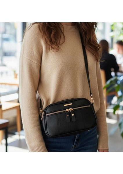 Kadın Lüx Çok Gözlü Askılı Çanta Uzun Ömürlü Dayanıklı modelleri