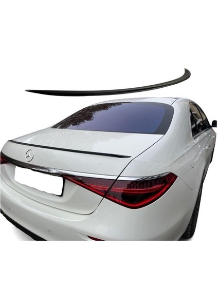 Mercedes W223 Uyumlu Piano Black Spoiler 2021+ indirimleri