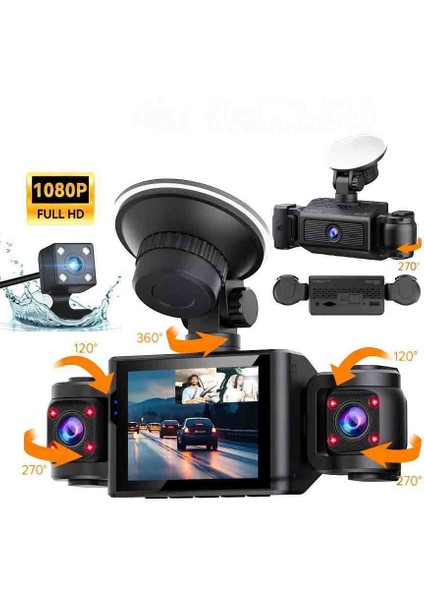 4 Lensli Wifi Araç Kamerası fiyatları