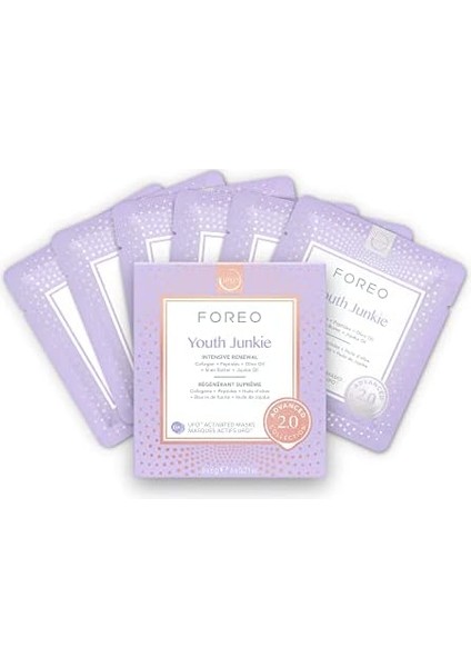 Foreo Ufo Youth Junkie 2.0 6&apos;lı Aktif Maske modelleri