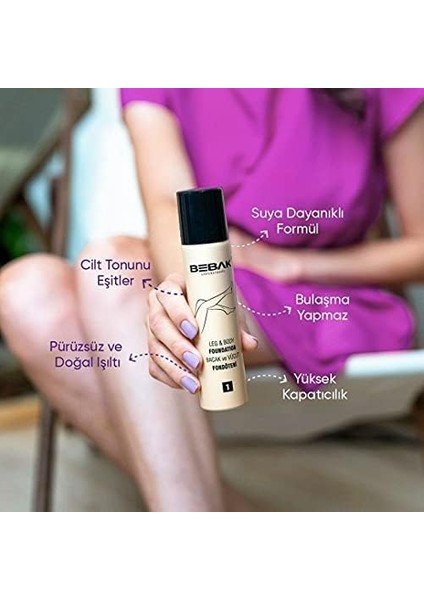 Bebak Bacak Fondöteni (1) Light Tone fiyatları