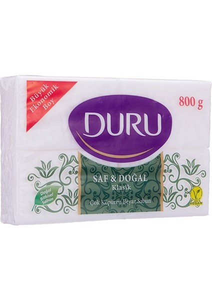 Beyaz Kalıp Sabun 800 gr (4X200) x 2 Adet fiyatları