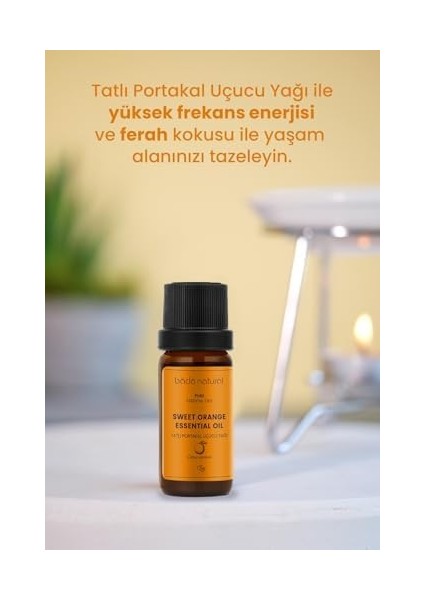 Bade Natural Portakal Uçucu Yağı 1 Paket (1 x 10 Ml) fiyatları