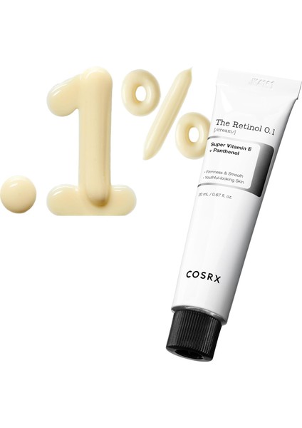 Cosrx The Retinol 0.1 Cream 20GR Retinol Krem fiyatları