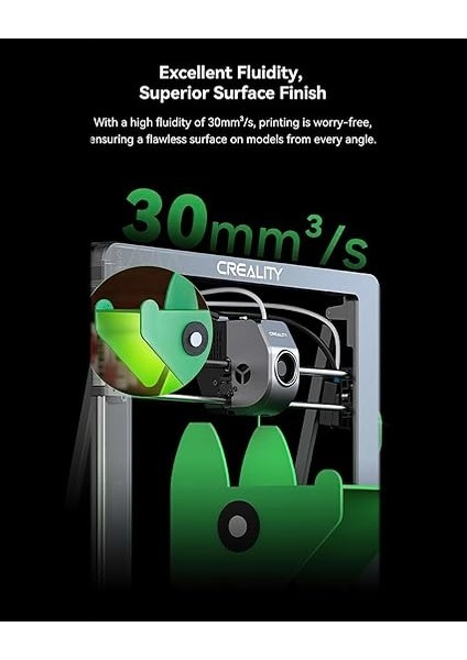 Ender Fast Pla Filament 1,75 Mm, 3D Yazıcı Filament 300 Mm/sn'ye Kadar Yüksek Hız, Geri Dönüştürülebilir Karton Makara, Çoğu Fdm 3D Yazıcıya Uygun - 1 kg (2,2 Lb) Yeşil modelleri