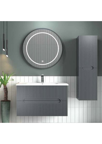 Blue Banyo Dolabı 100 cm (Boy Dolabı Dahil Değildir.)