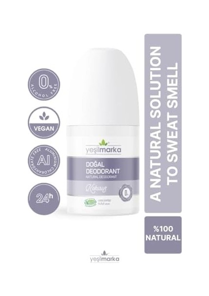 Yeşilmarka Doğal Deodorant - Kokusuz