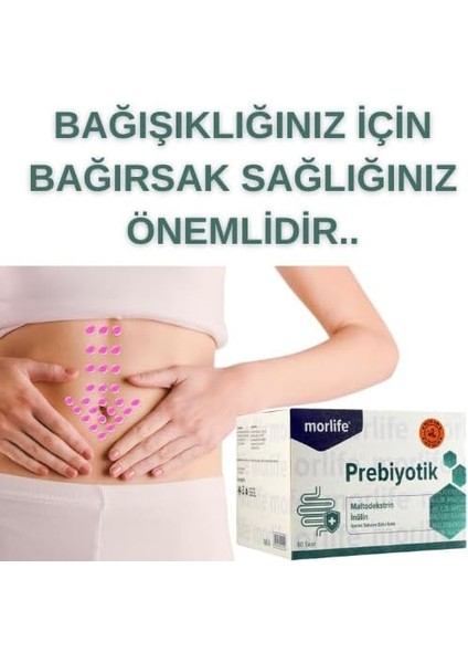 Morlife Prebiotic 60 Saşe 6gr modelleri