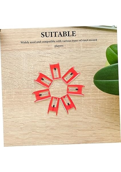 7 Adet Yüksek Hassasiyetli Plak Çalar Iğnesi Uyumluluk ve Kolay ile Dayanıklı Stilüsü Arttırılmış Kalitesi Için Vinyl Plaklar indirimleri