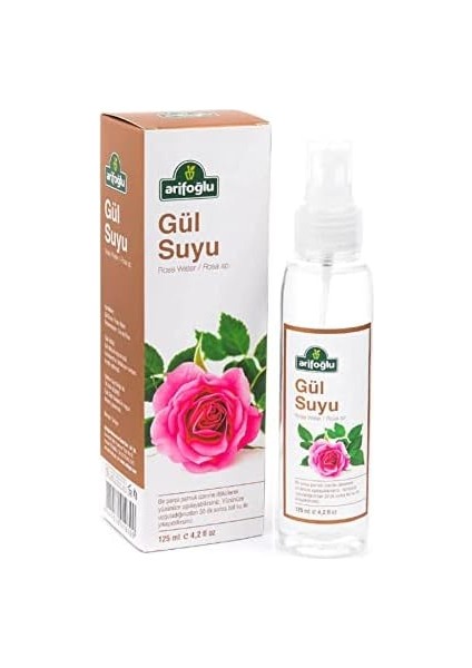 Arifoğlu Gül Suyu 125ML