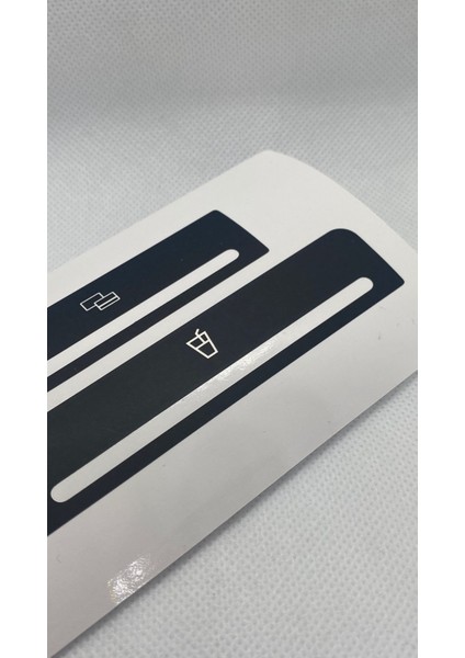 A4 B6 - B7 Kasa 2001-2008 Arası Dörtlü Sinyal Bardaklık Esp Düğmesi Sticker Etiket Tamir Kiti modelleri