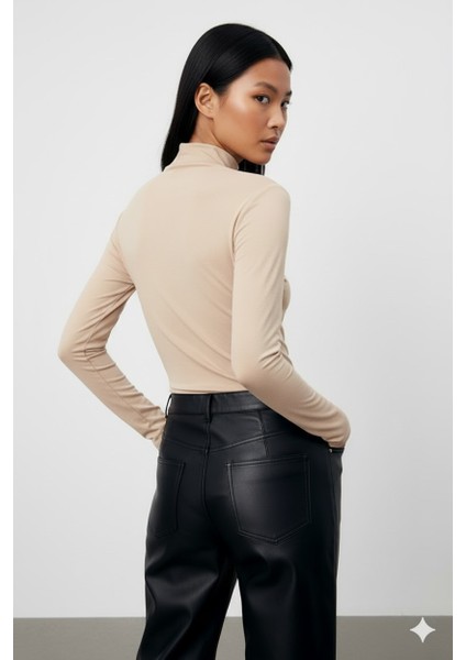 Kadın Uzun Kollu Balıkçı Yaka Badi fiyatları