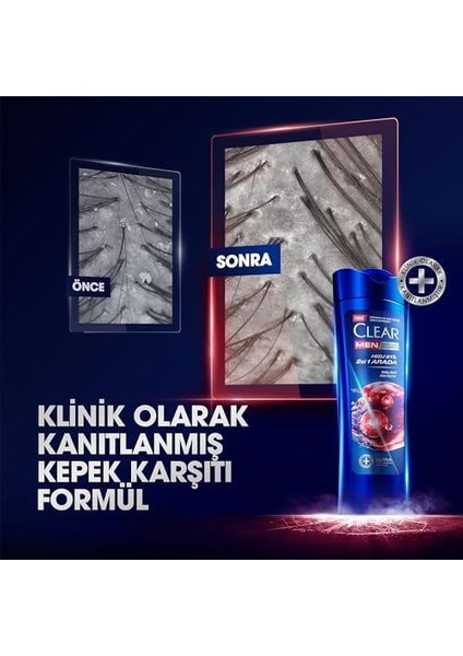 Clear Men Kepeğe Karşı Etkili Şampuan Hızlı Stil 2&apos;si 1 Arada Kolay Şekil Alan Saçlar 350 ml Mavi fiyatları