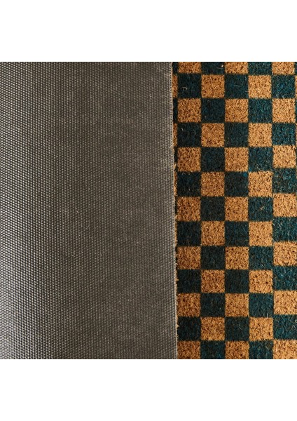 Home Koko Plaid Kapı Önü Paspası - Renkli - 40X60 cm fiyatları