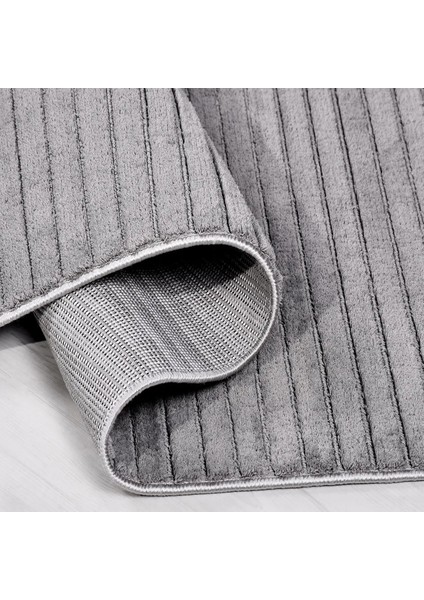 Suert Modern Gri Polyester Pamuk Tabanlı Makine Halısı fırsatları