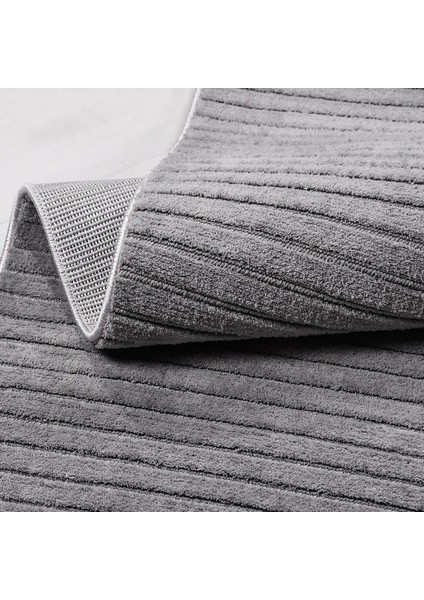 Suert Modern Gri Polyester Pamuk Tabanlı Makine Halısı indirimleri