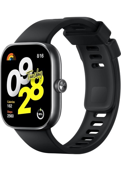 4 Akıllı Saat Siyah (Türkiye Garantili) Sesli Görüşme Özellikli