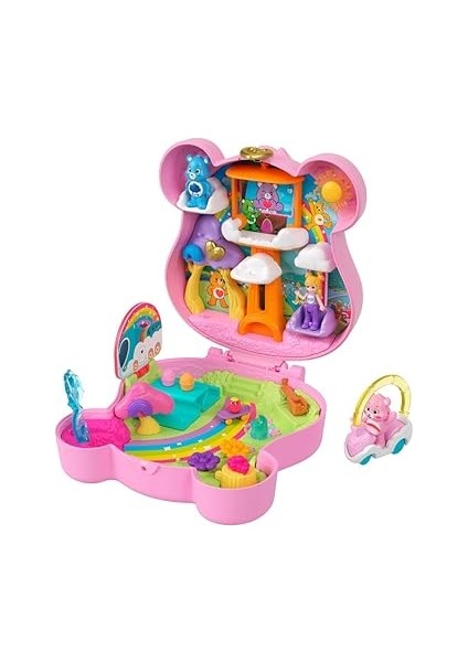 Pocket™ Care Bears Mikro Oyun Seti Polly Pocket ve Care Bears Bebekler ve Oyun Seti, Oyuncak Araba ve Temalı Aksesuarlar, Mini Seyahat Oyuncağı JCC14 fırsatları