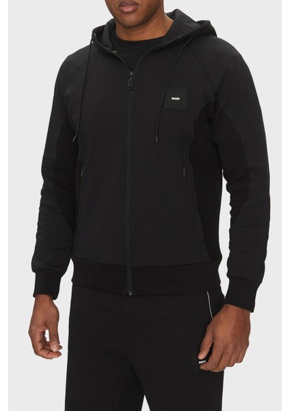 Pamuklu Regular Fit Kapüşonlu Fermuarlı Sweat Erkek Sweat 50537204 001