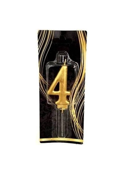 Marifetlerim - 4 Yaş Pasta Mumu