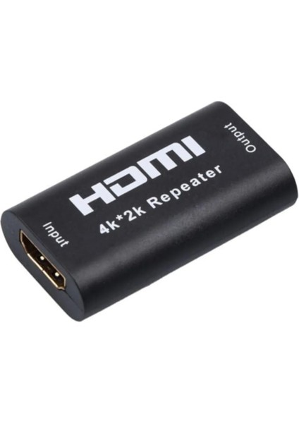 HDMI Kablo Uzatıcı Dişi Dişi Uzatıcı Repeater 4K 40 Metre Destekli Adaptör Extender
