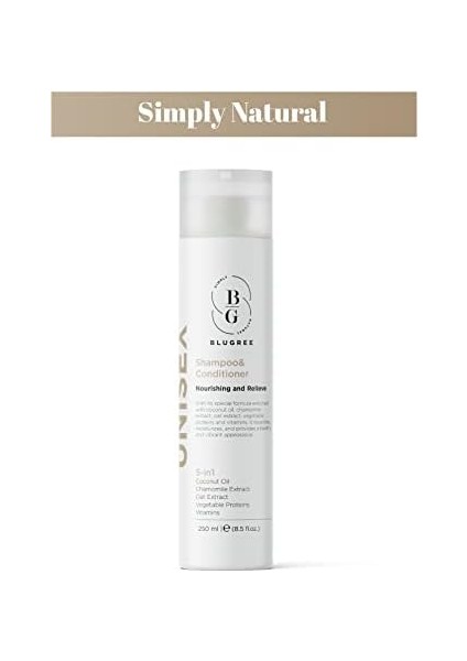 Blugree Zayıf ve Ince Telli Saçlara Özel Şampuan ve Saç Kremi Unisex 250 ml modelleri