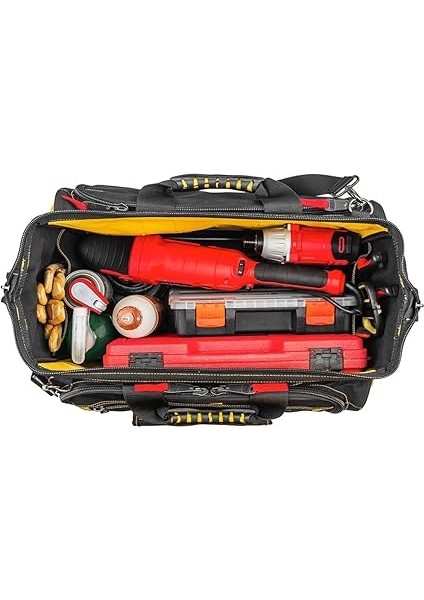 DA980199 18'' Geniş Ağızlı 5 Bölmeli Ağır Hizmet Bez Alet Takım Çantası modelleri