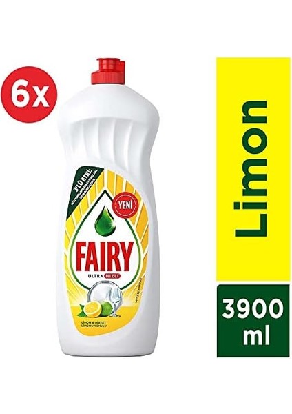 Fairy Sıvı Bulaşık Deterjanı Limon 650ML