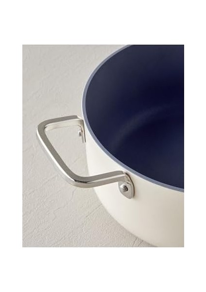 Luna Derin Tencere 20 cm Krem modelleri