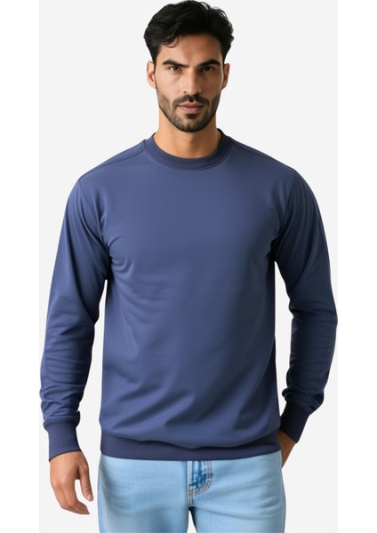 Erkek Regular Fit Yuvarlak Yakalı Sweatshirt fiyatları