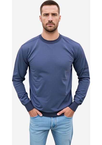 Erkek Regular Fit Yuvarlak Yakalı Sweatshirt modelleri