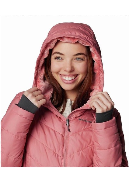 Columbıa Heavenly Hooded Jacket WL0010-629 Xl Kadın fırsatları