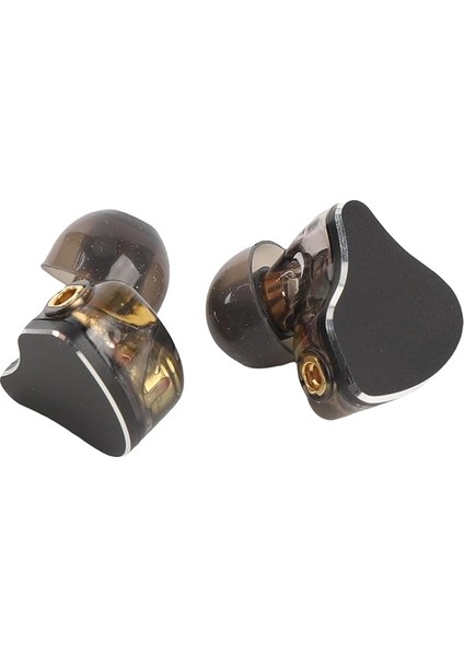 10MM Ince Diyafram Dinamik Sürücü Iem Kulaklıklar, 4 Çekirdekli Çıkarılabilir Kablo, Hifi Gürültü Engelleme Iem Kulaklıkları, Müzisyenler, Şarkıcılar, Sahne Stüdyosu (Black)