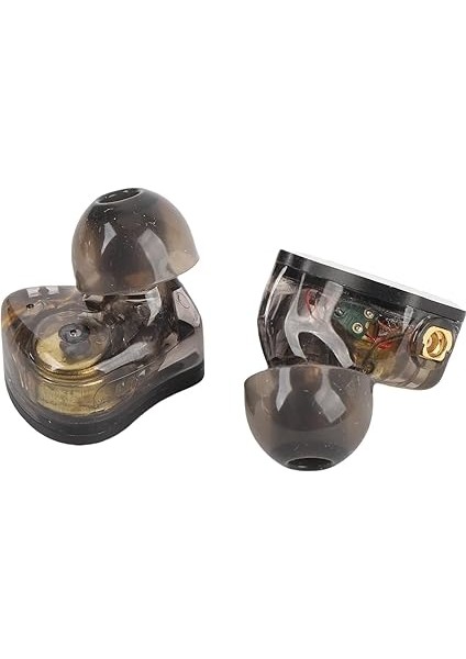 10MM Ince Diyafram Dinamik Sürücü Iem Kulaklıklar, 4 Çekirdekli Çıkarılabilir Kablo, Hifi Gürültü Engelleme Iem Kulaklıkları, Müzisyenler, Şarkıcılar, Sahne Stüdyosu (Black) modelleri