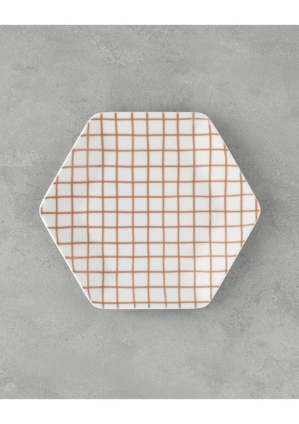 Cella Servis Tabağı 23 cm Turuncu