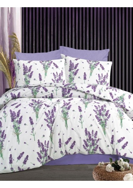 Pouldy Pamuklu Desenli Çift Kişilik Nevresim Takımı