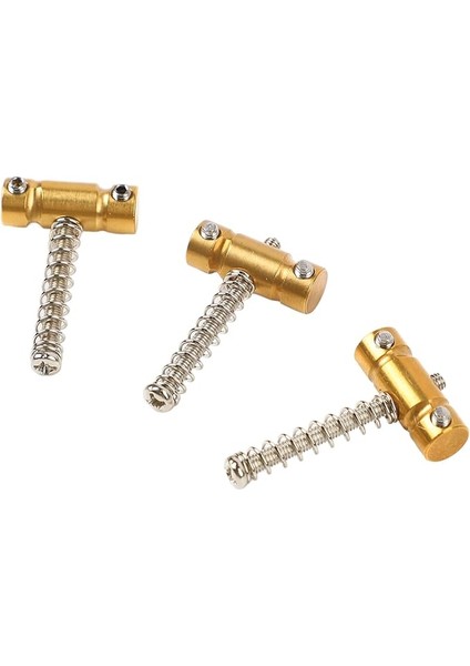 3 Adet Elektro Gitar Eyer Pirinç Telafiye Telecaster Eyer Gitar Eyer Gt Serisi Elektro Gitar Için Yedek