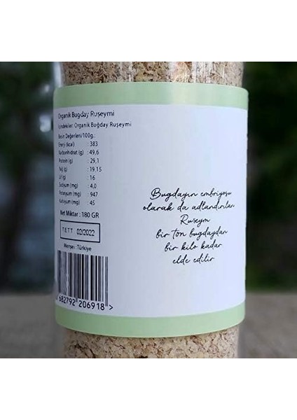 Og Organik Buğday Ruşeymi 180 gr fiyatları