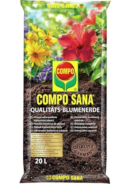 Sana 1142 Çiçekli Bitkiler Için Toprak, 20LT