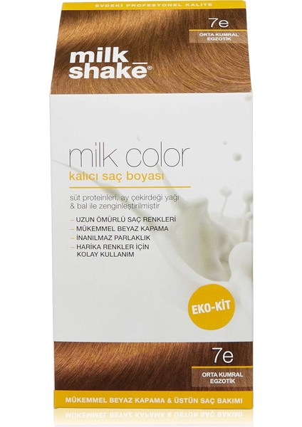 Milk Shake Milk Color Eko Kit Saç Boyası 7e (0.5 G) modelleri