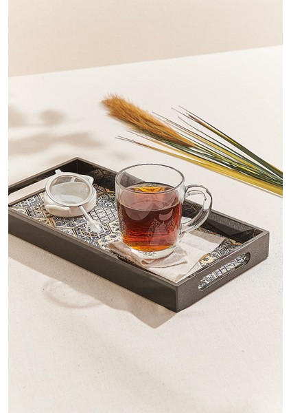 Çinili Tepsi 35X18X3.5 cm 1 Adet