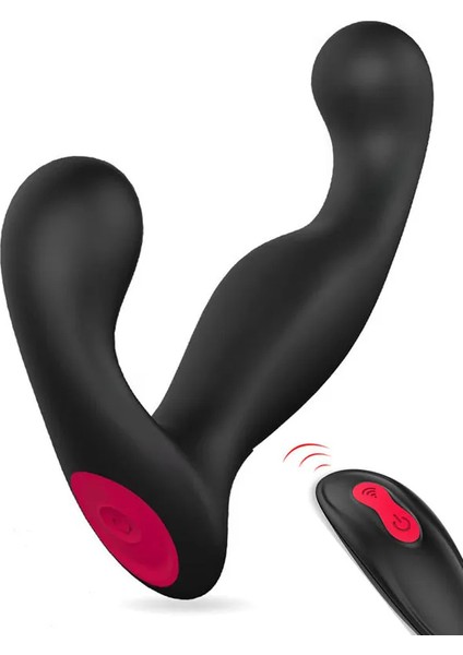 Anal ve Prostat Uyarım Vibratörü Uzaktan Kumandalı Şarjlı