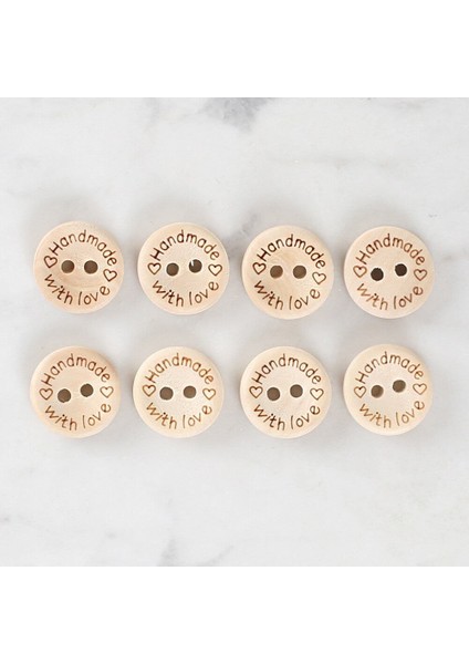 Loren Crafts Handmade 8'li Düğme - 1614
