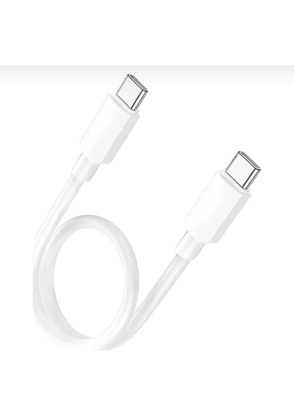 Elektronik 25 cm 20W Hızlı Type C Şarj Kablosu Çift Taraflı Type-C To Type-C Pd Şarj Kablo, Iphone 15 16 Pro Uyumlu fiyatları